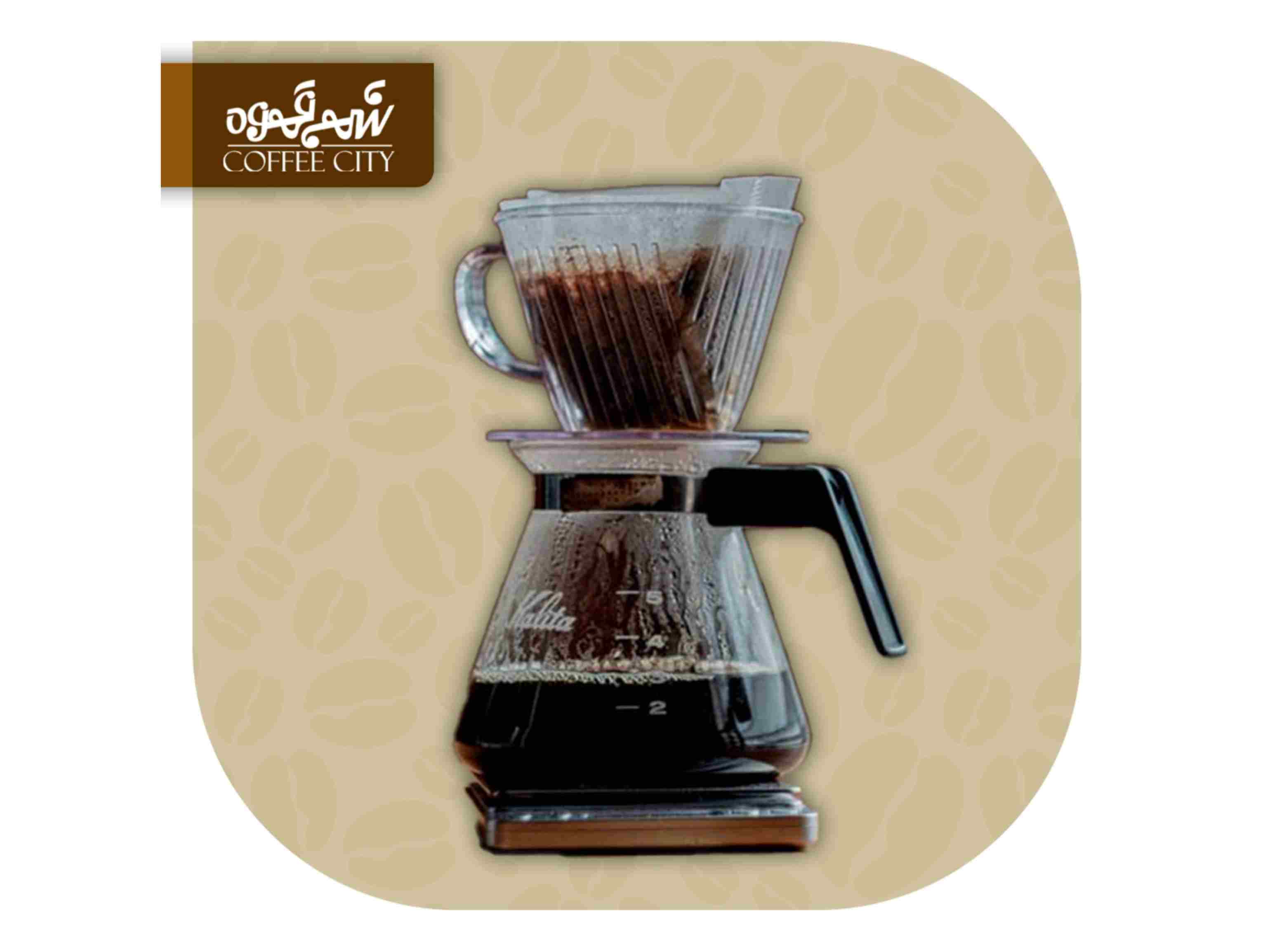 قهوه وی۶۰ دو کاپ