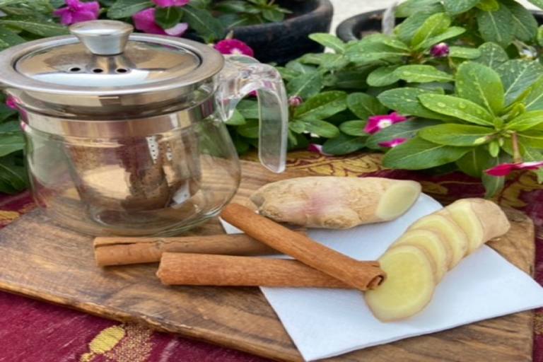 دمنوش زنجبیل و دارچین