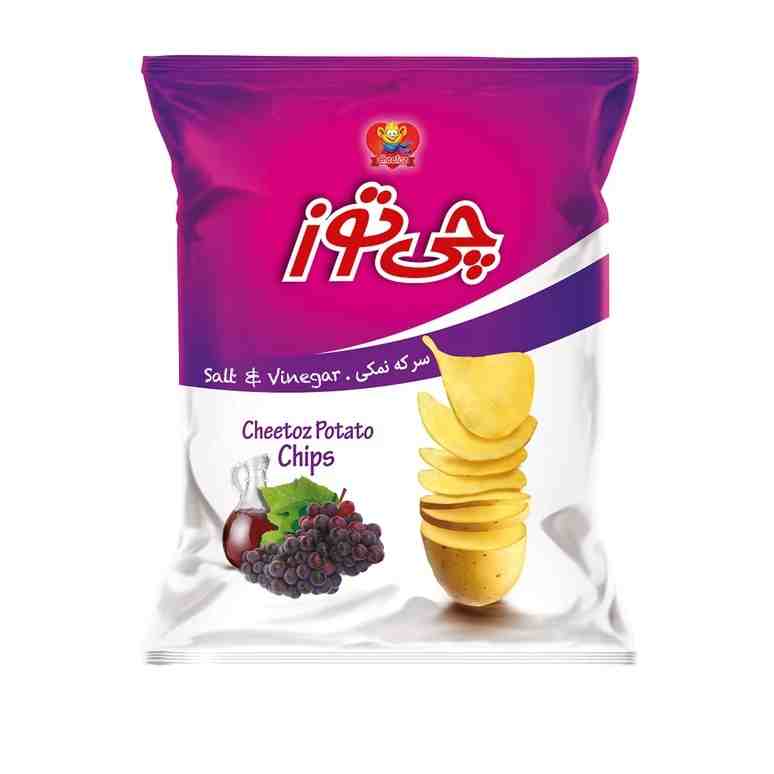 چيپس سركه كوچك 60ع
