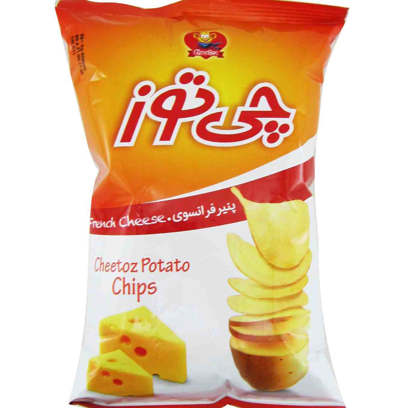 چيپس پنير فرانسوي ويژه 40ع