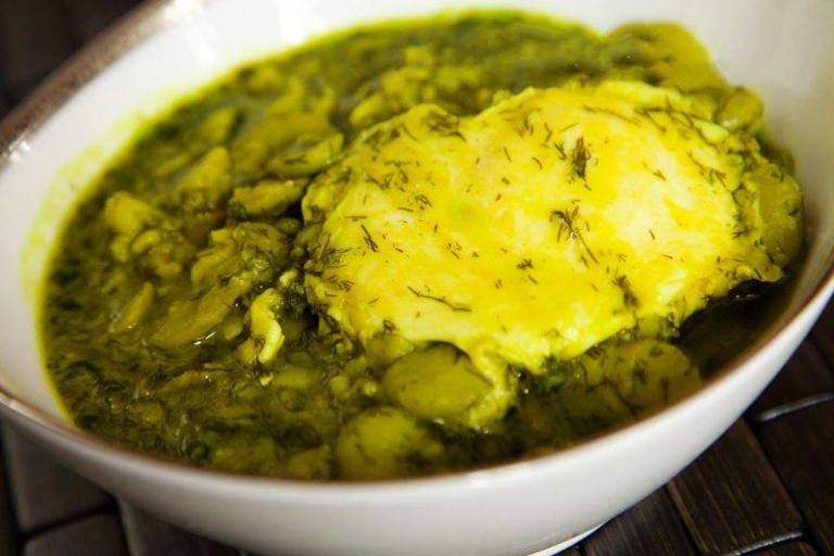 خورشت باقلی قاتق