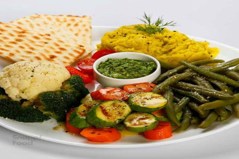 بشقاب سبزیجات