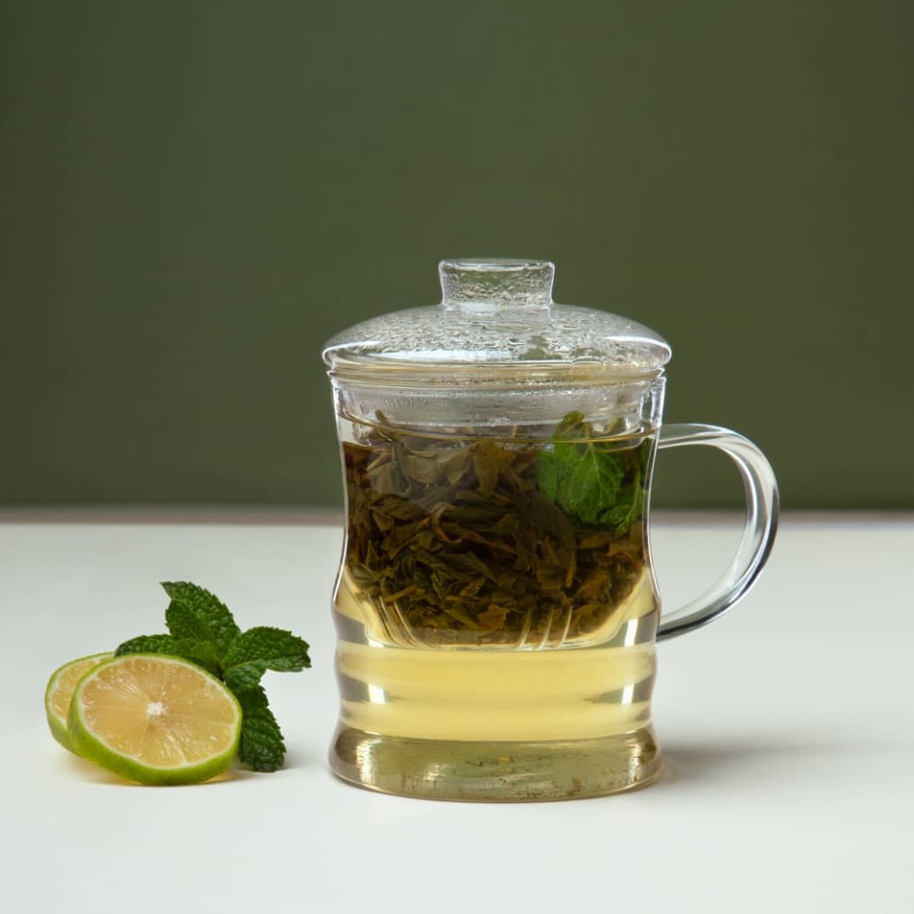 چای سبز و نعناء