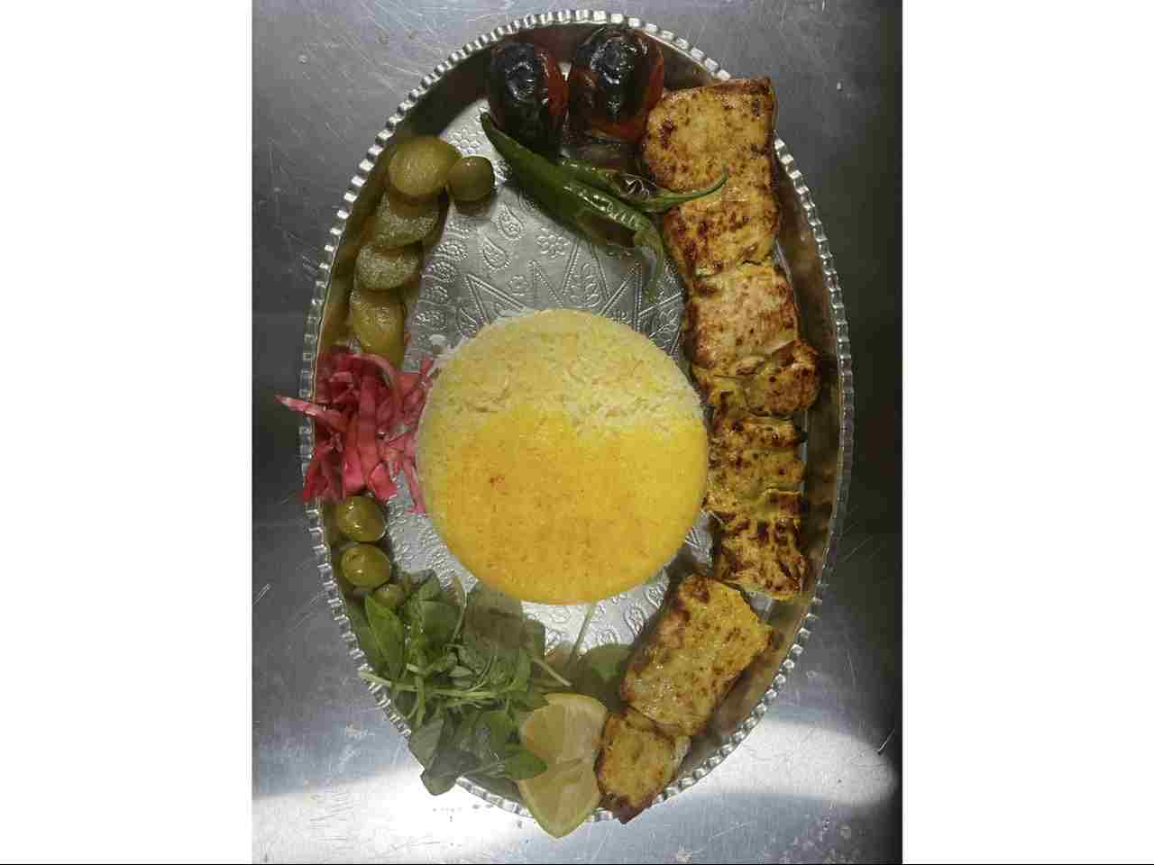 چلوکباب جوجه(معمولی)