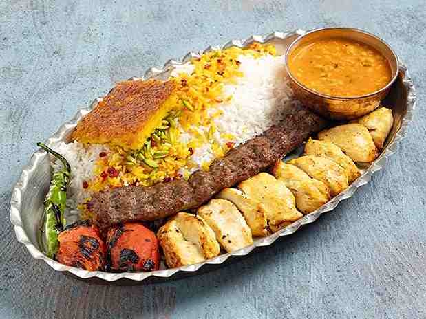 چلو کباب وزیری
