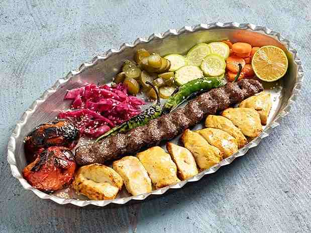 خوراک کباب وزیری