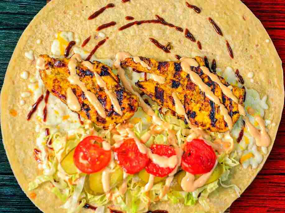 کرپ استیک مرغ گریل