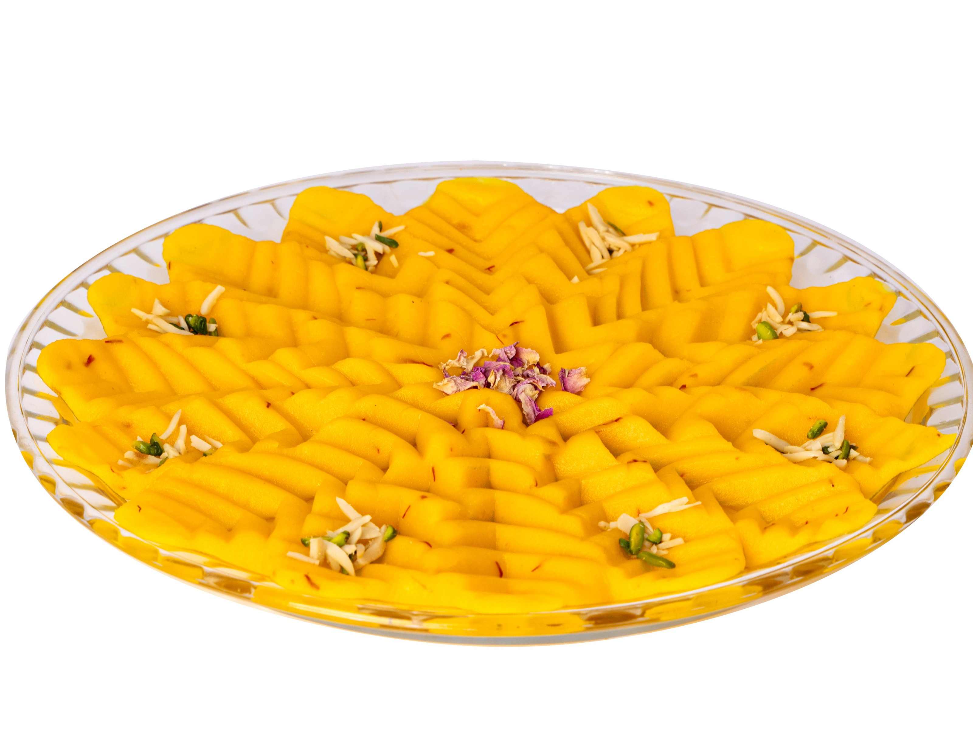 دیس حلوای زرد(600گرم)