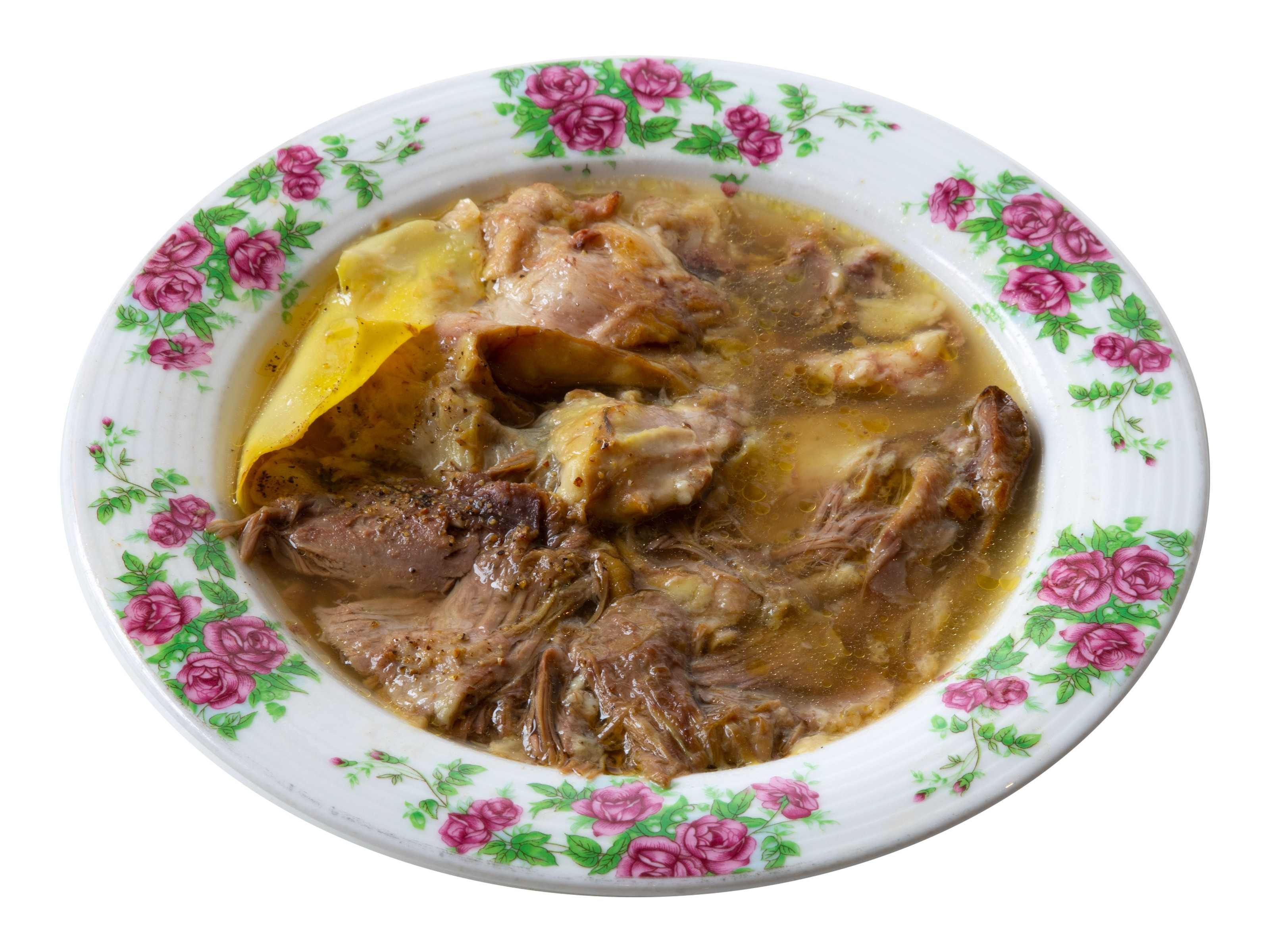 یک طرف گوشت صورت