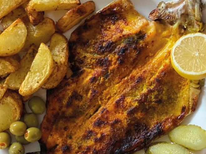  BBQ fish & chips - LIMITED