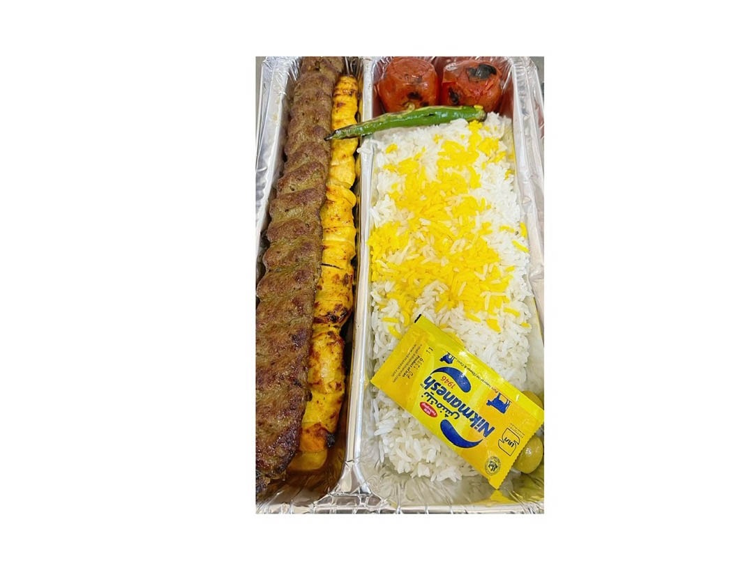 چلو کباب مخلوط