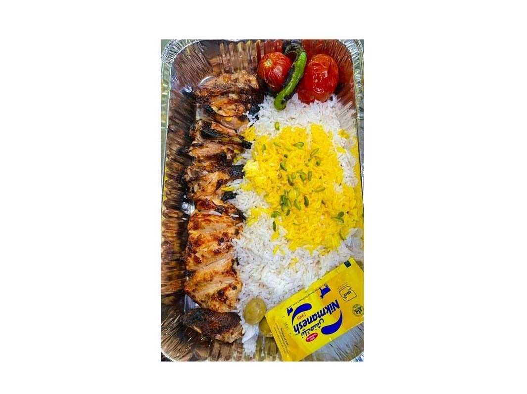 چلو جوجه با استخوان