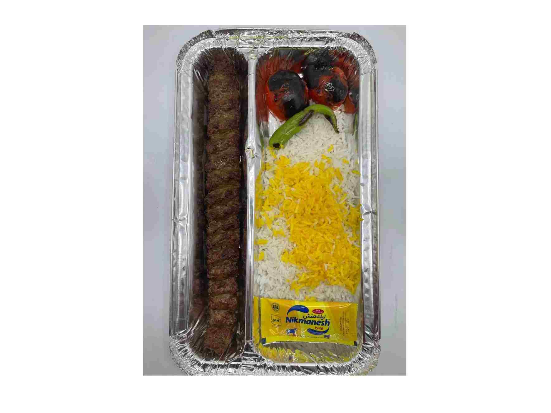 چلو لقمه زعفرانی