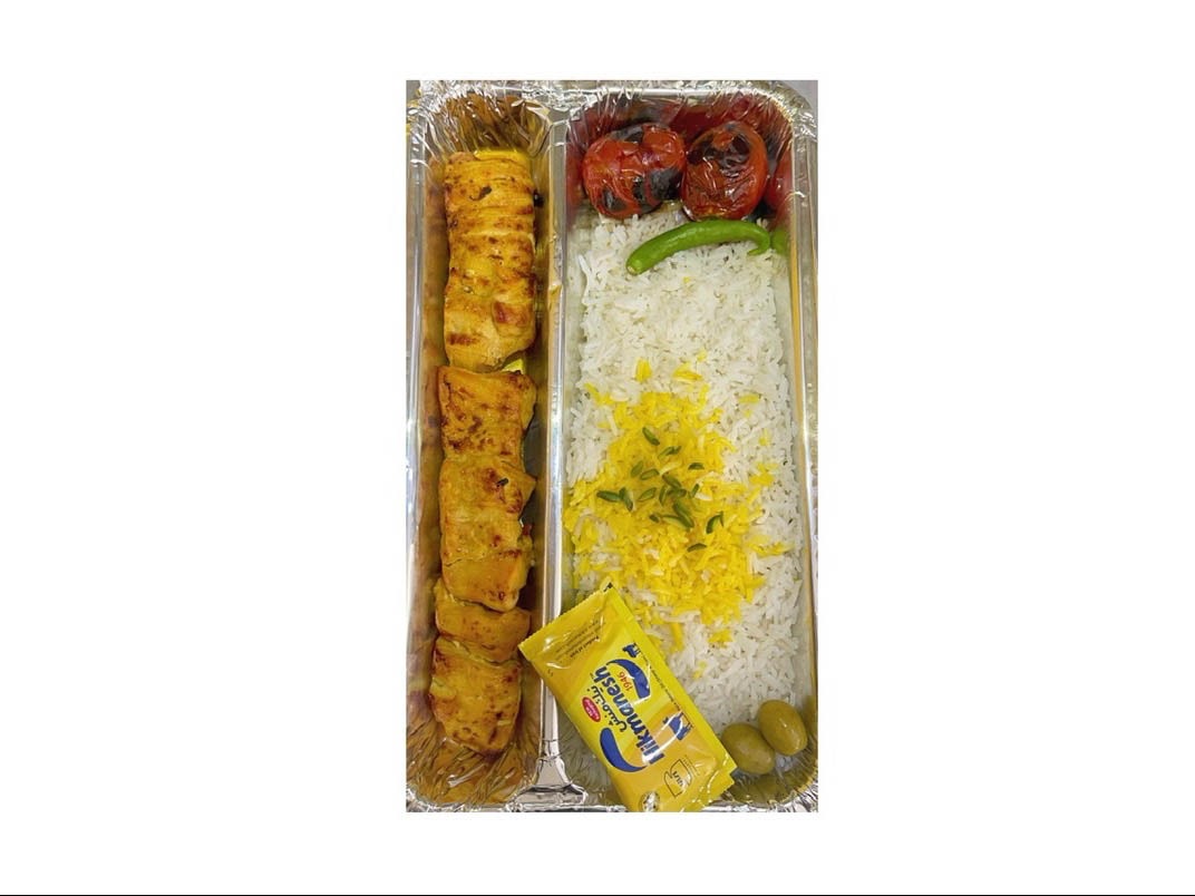 چلو جوجه زعفرانی
