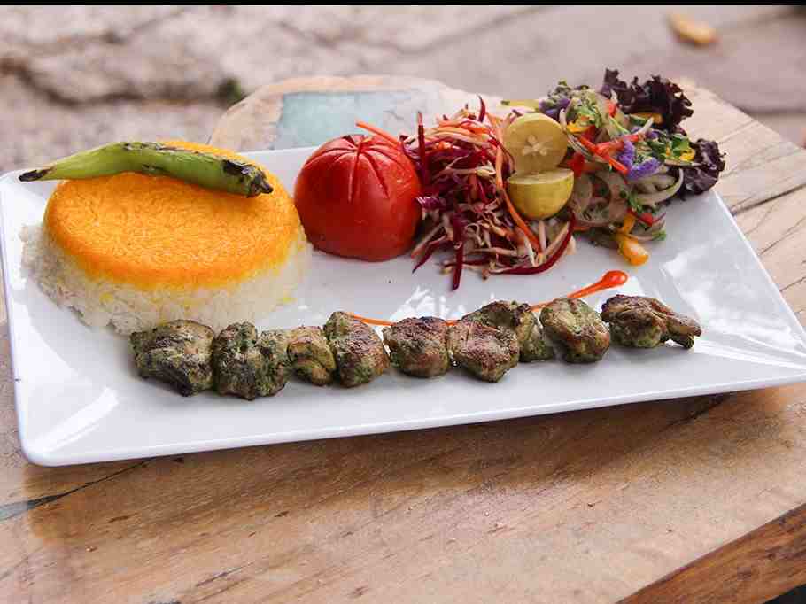 جوجه سبزیجات