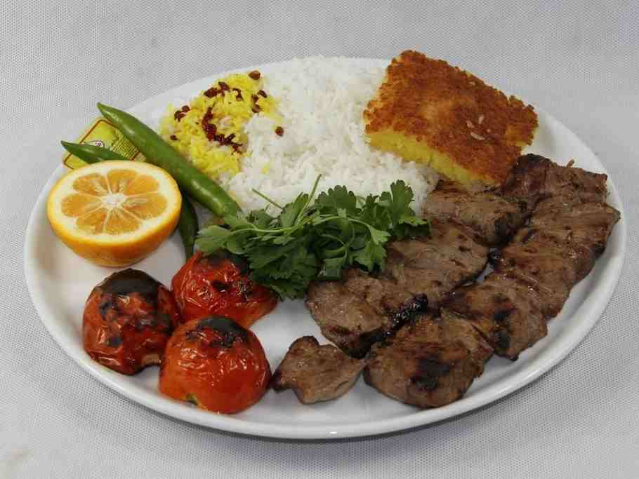 کته کباب چنجه گوسفندی