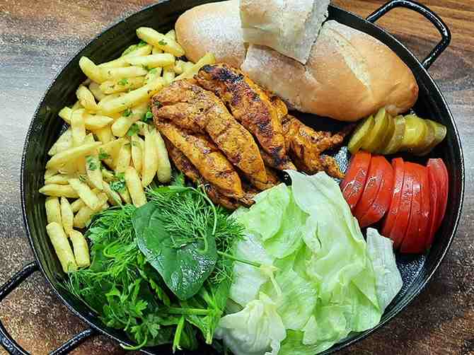 بشقاب فیله گریل
