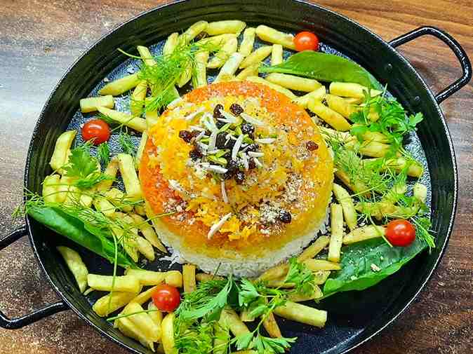 ته چین گوشت