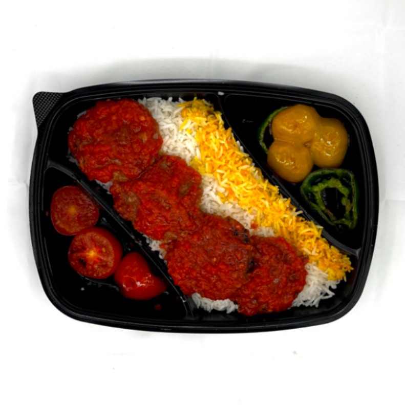 چلوکباب تابه ای