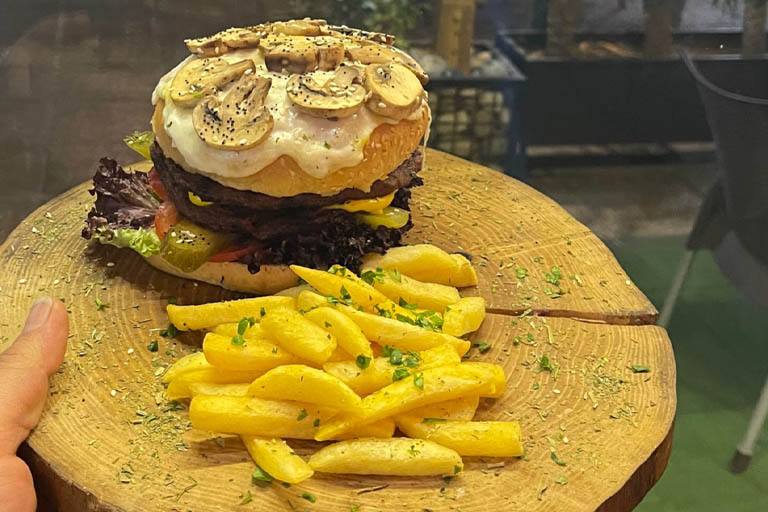 ماشروم برگر