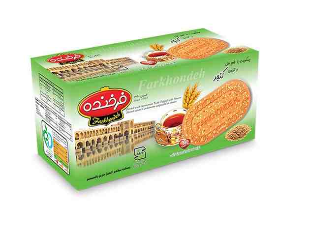 فرخنده-بيسكويت1000گرمي كنجدي6ع