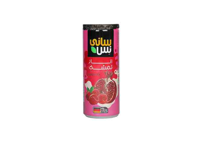 قوطي مخلوط تمشك انار240سي سي 24ع