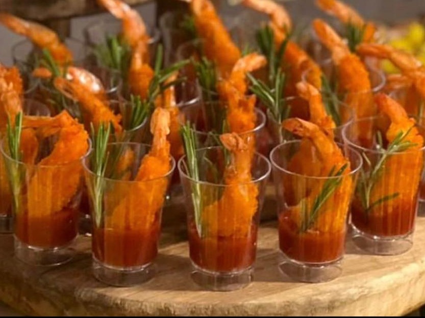 شات میگو با سس مخصوص