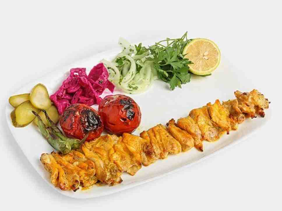 جوجه کباب بی استخوان ران