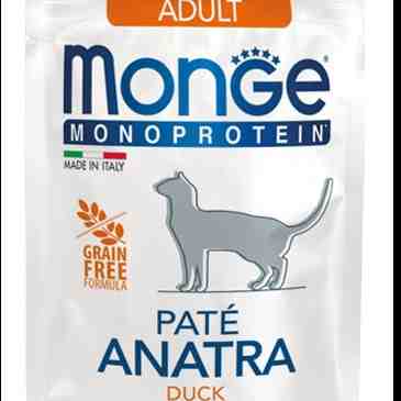 پوچ گربه بالغ مدل Monoprotein، اردک - هر بسته 28 عدد
