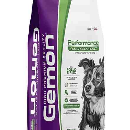 غذای خشک سگ بالغ مدل Performance همه نژادها، مرغ و برنج 20 کیلویی