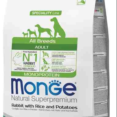غذای خشک سگ بالغ، مدل Mono protein، همه نژادها ، خرگوش و برنج و سیب زمینی