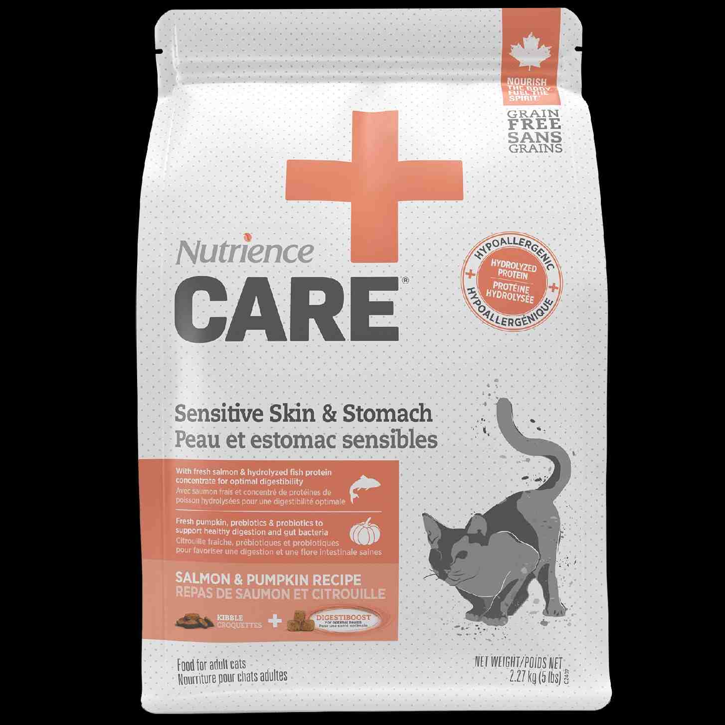 ﻏﺬای ﺧﺸﮏ گربه مراقبتی  SENSITIVE SKIN & STOMACH CARE