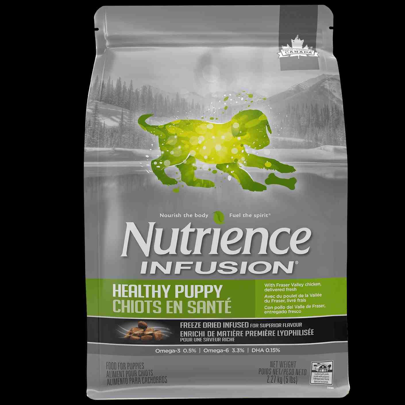 ﻏﺬای ﺧﺸﮏ پاپی سری INFUSION حاوی Freeze Dried - مرغ تازه