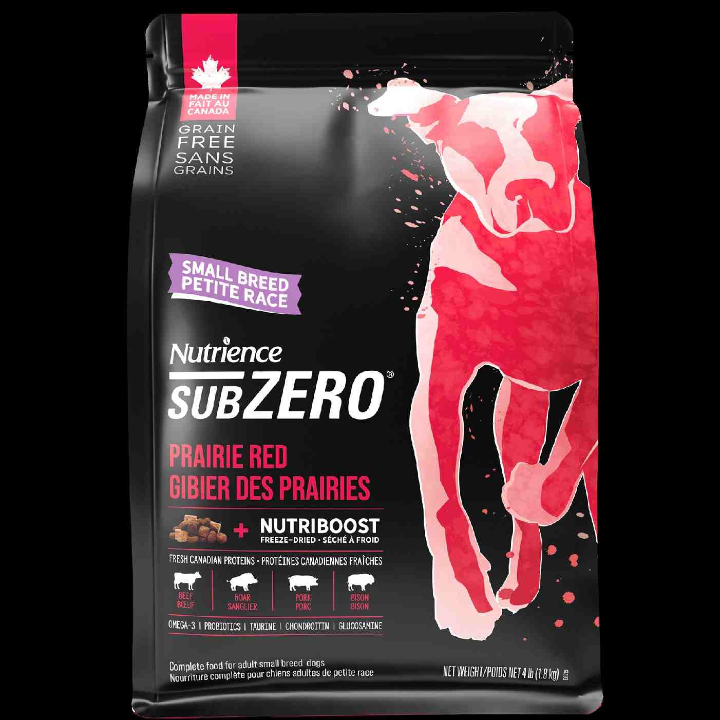 ﻏﺬای ﺧﺸﮏ ﺳﮓ بالغ ﻧﮋاد ﮐﻮﭼﮏ SUBZERO ﺳﺮی Prairie Red