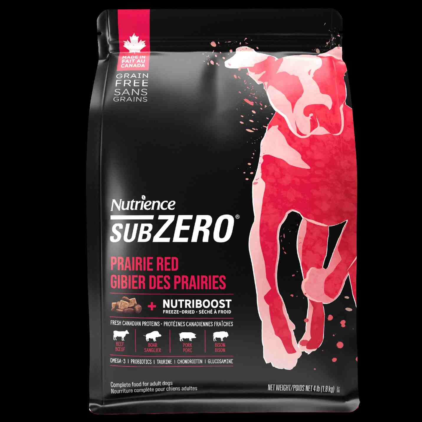 ﻏﺬای ﺧﺸﮏ ﺳﮓ بالغ همه ﻧﮋادها SUBZERO ﺳﺮی Prairie Red