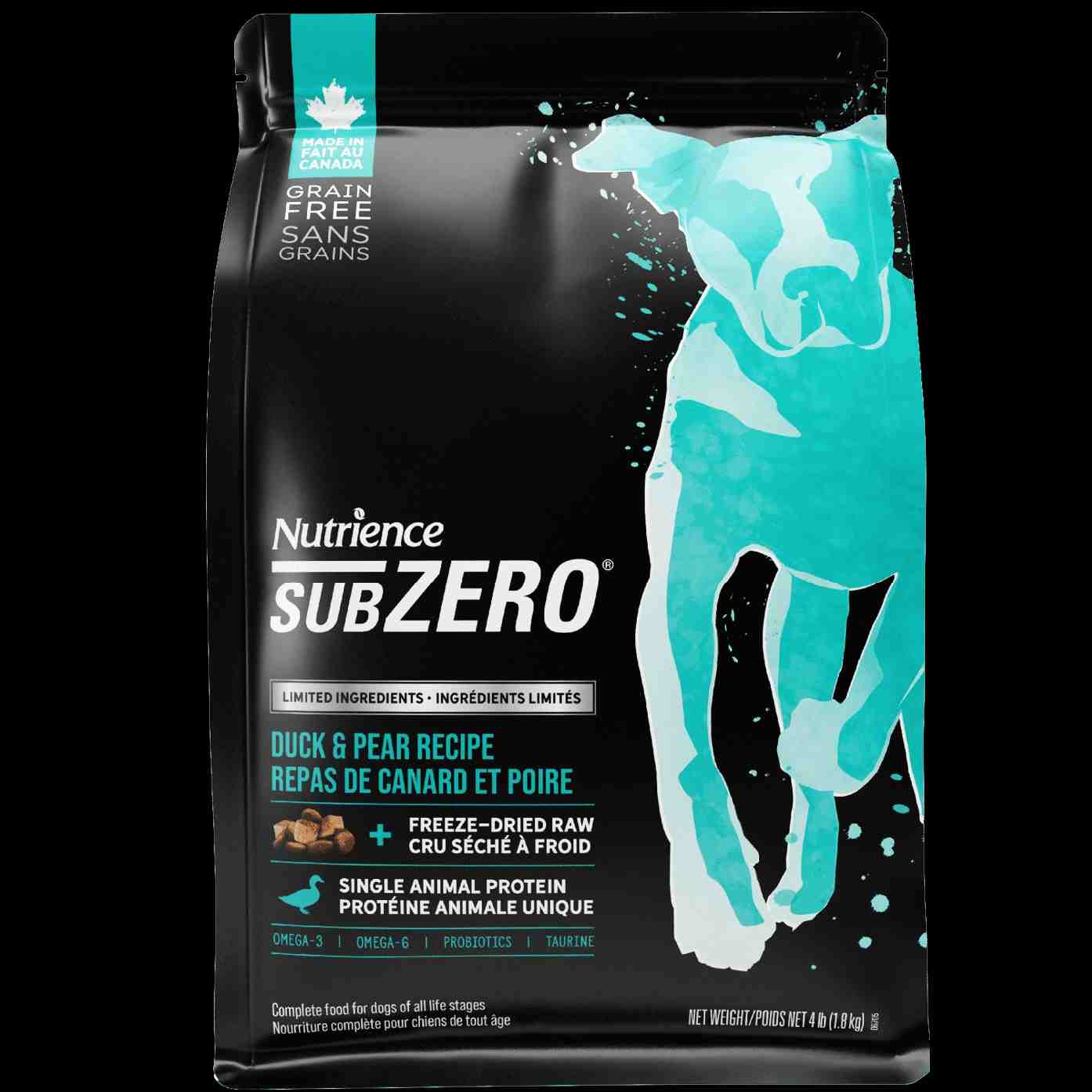 ﻏﺬای ﺧﺸﮏ ﺳﮓ بالغ همه ﻧﮋادها SUBZERO ﺳﺮی LIMITED INGREDIENTS- اردک و گلابی