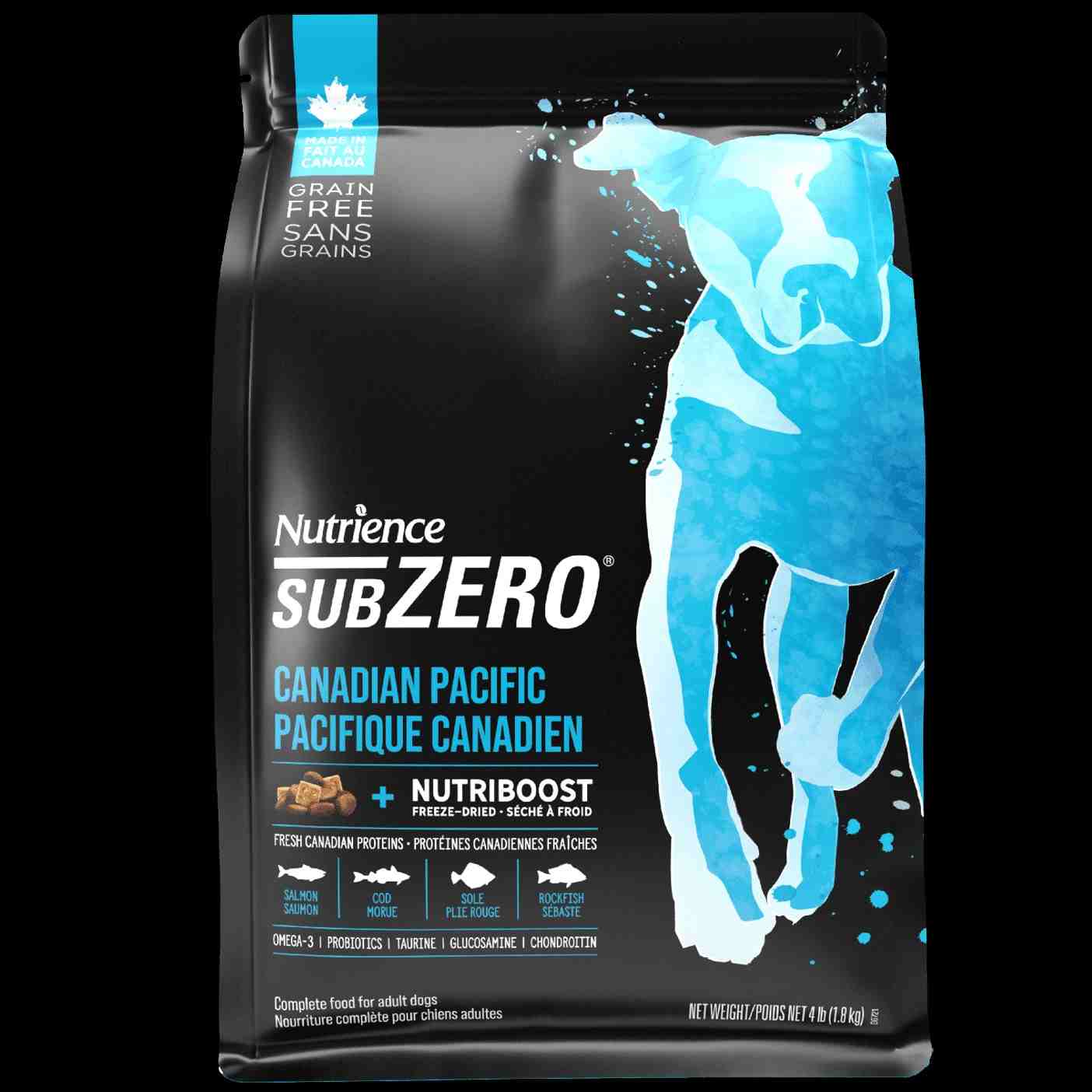 ﻏﺬای ﺧﺸﮏ ﺳﮓ بالغ همه ﻧﮋادها SUBZERO ﺳﺮی CANADIAN PACIFIC