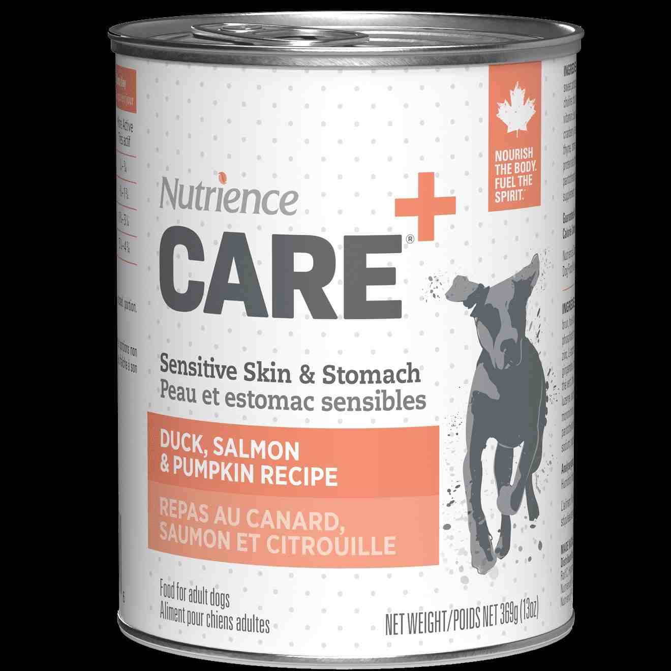 کنسرو سگ مراقبتی SENSITIVE SKIN& STOMACH CARE -اردک و سالمون