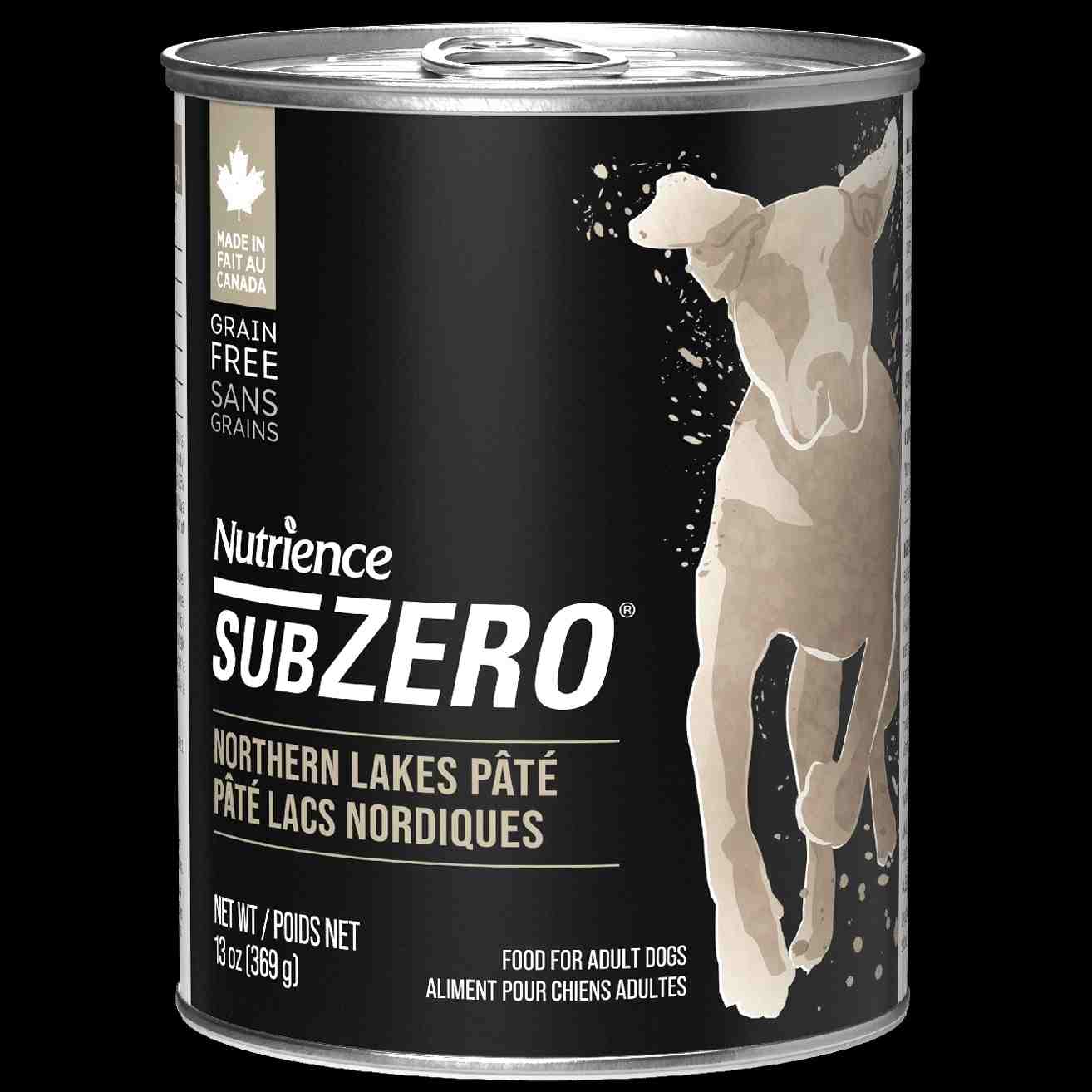 کنسرو سگ بالغ SUBZERO پاته ﺳﺮی NORTHEN LAKES - اردک، ماهی سالمون، قزل آلا و ماهی کاد