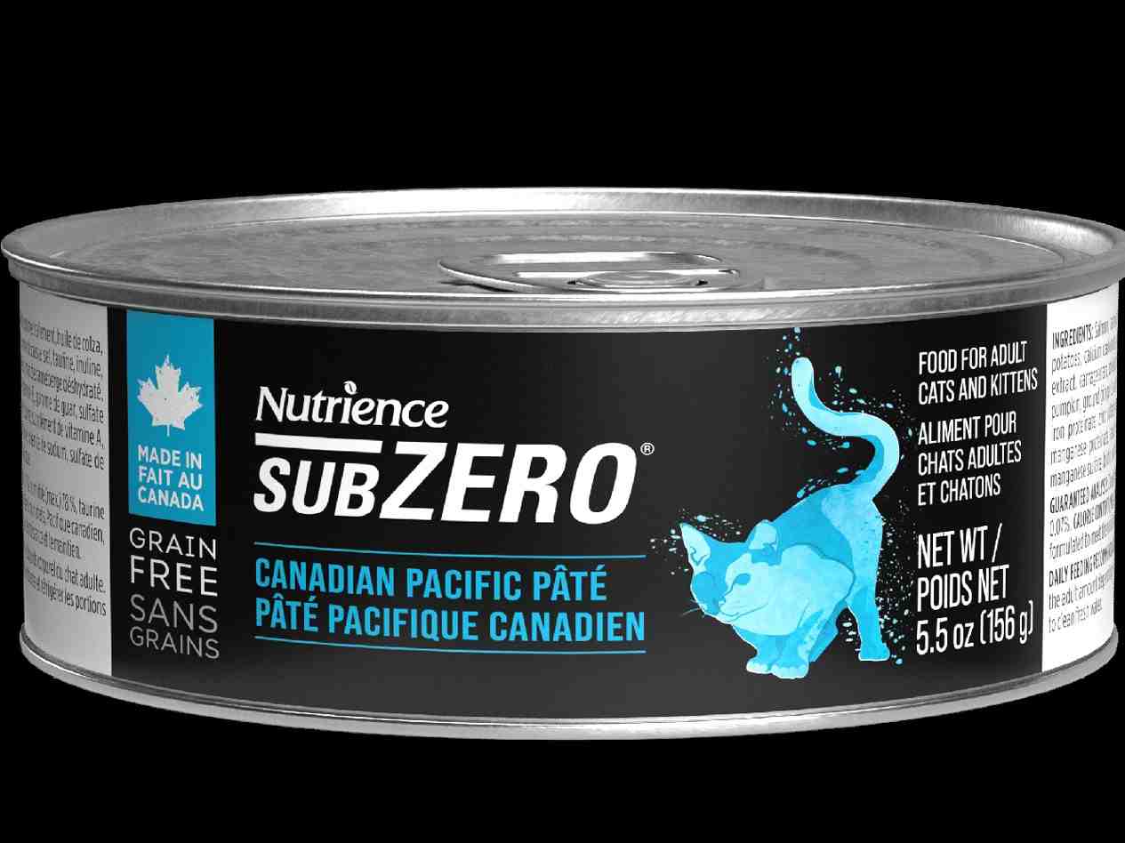 کنسرو گربه بالغ SUBZERO پاته ﺳﺮی CANADIAN PACIFIC- دریایی