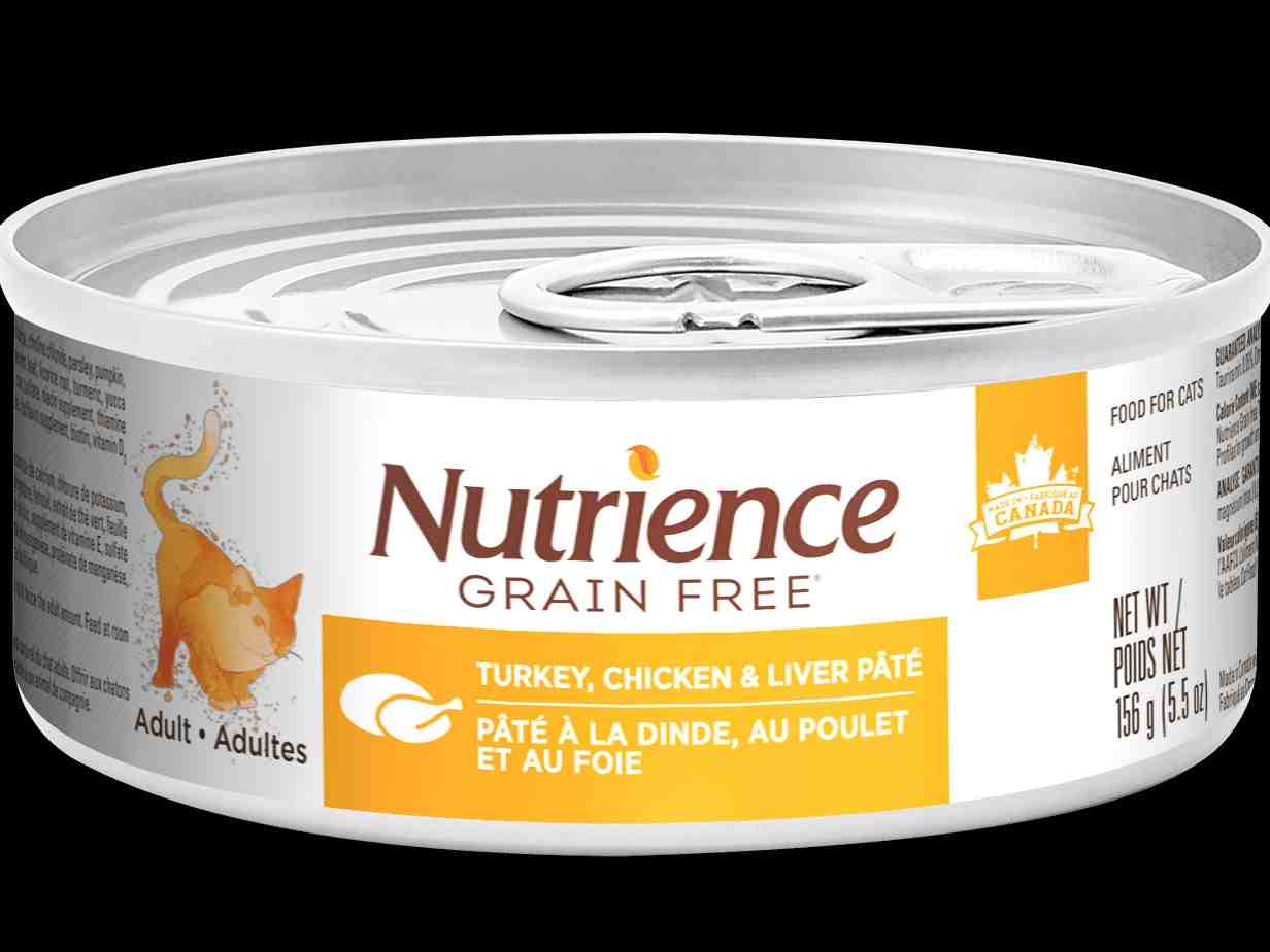 کنسرو گربه بالغ پاته سری GRAIN FREE - بوقلمون، مرغ و جگر