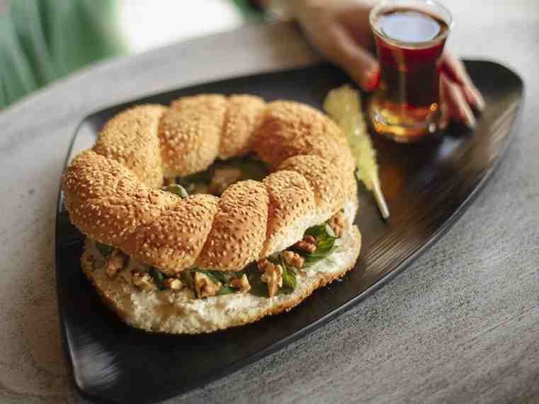 سیمیت پنیر و‌گردو