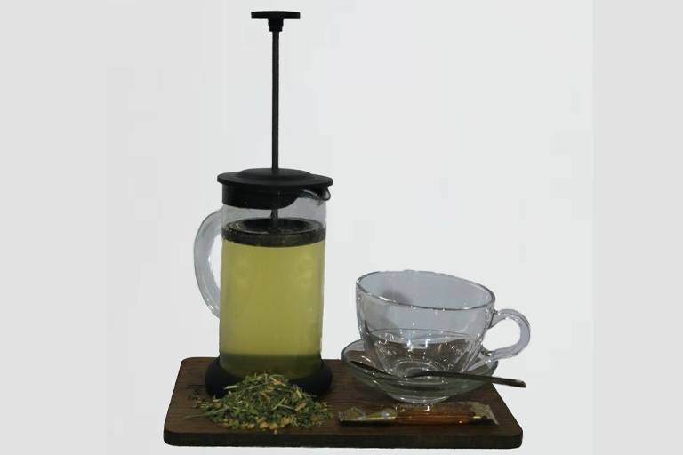 دمنوش لمون گرس زنجبیلی