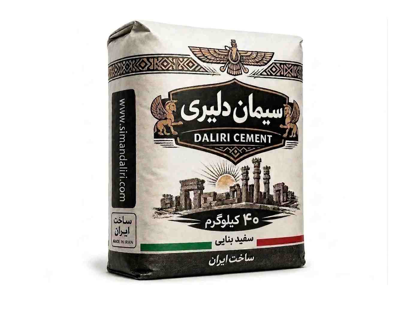 پاکت سفید40کیلویی بنایی ساوه