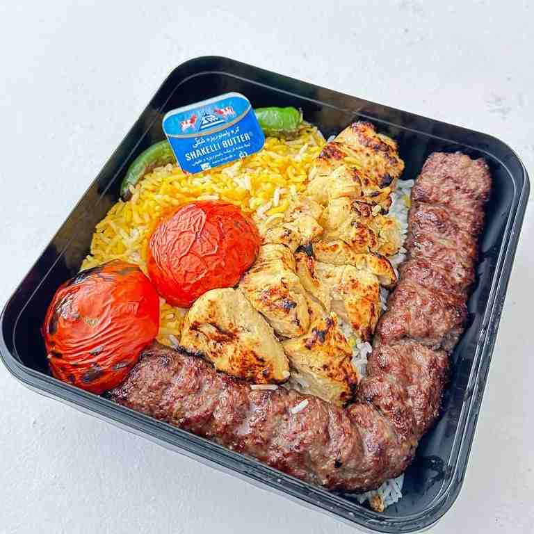 چلو کباب وزیری