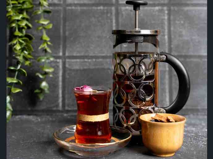 دمنوش ترش بهمراه گل محمدی
