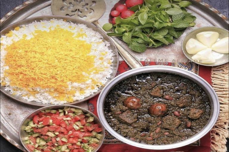 Ghormeh sabzi  €14