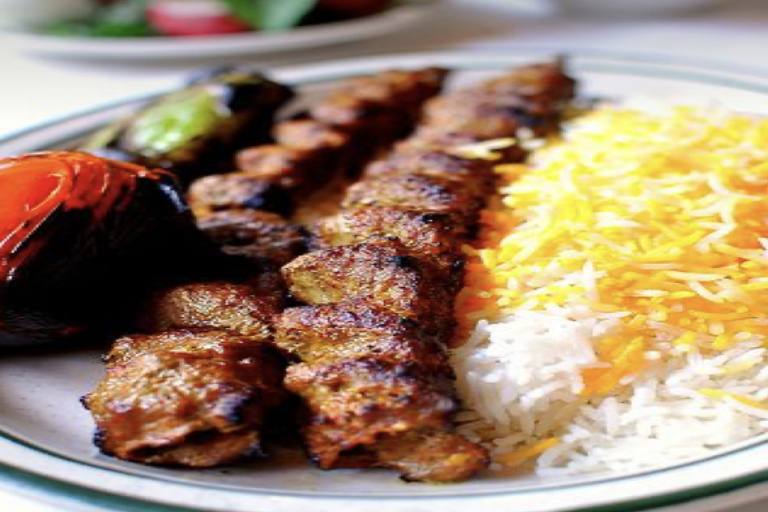 Kabab koobideh €16