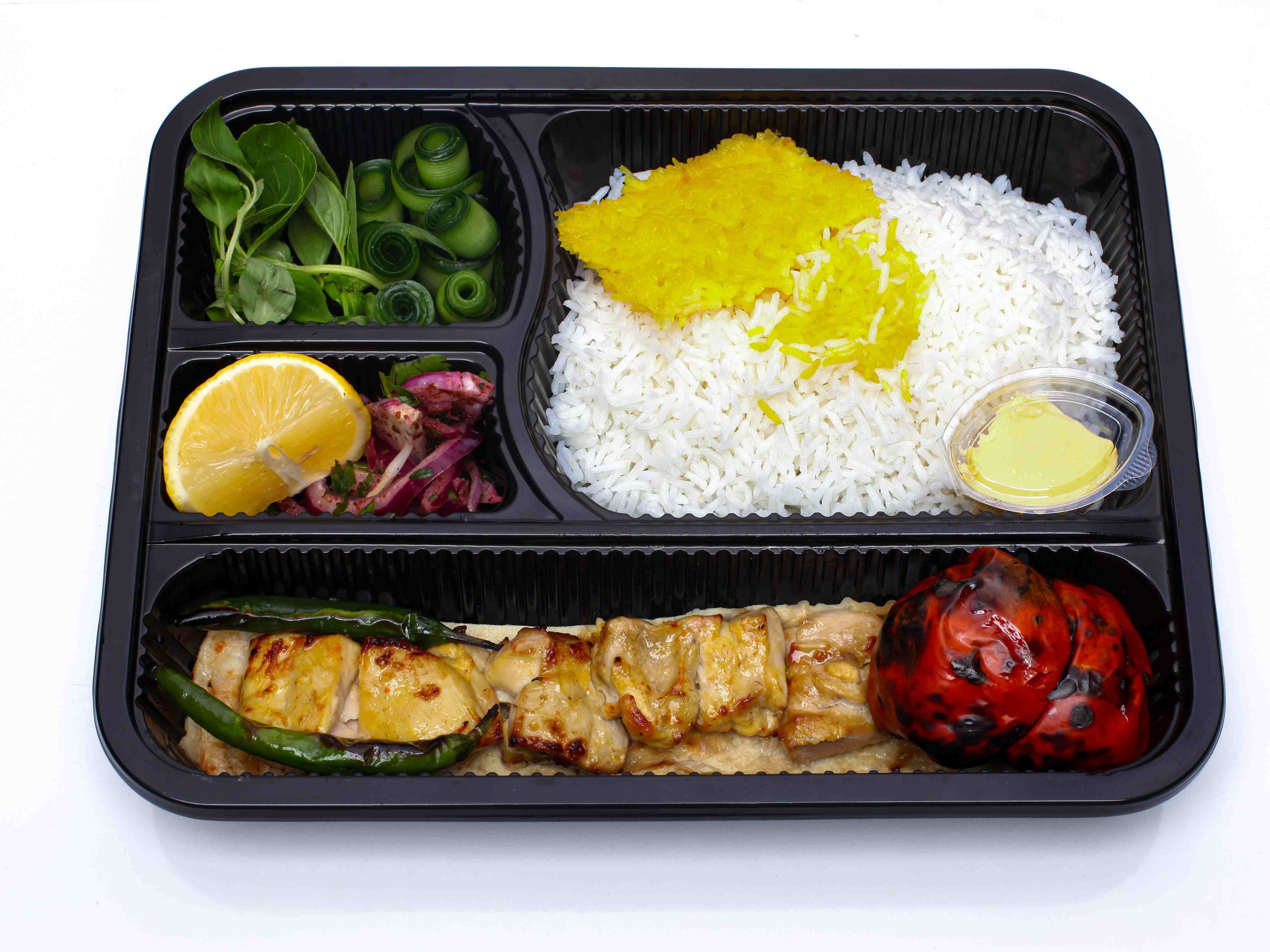 چلو جوجه کباب ران مخصوص میم