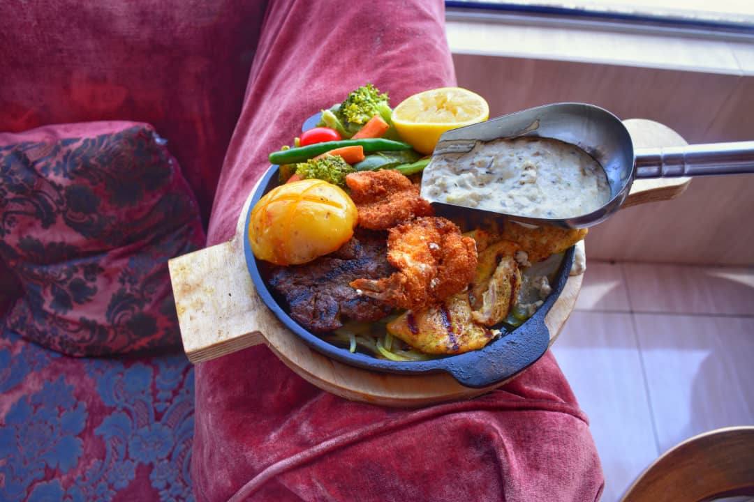 میکس استیک چدنی   Cast iron steak mix